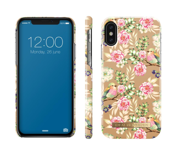 iDeal Fashion Case do iPhone X Champagne Birds - 455181 - zdjęcie 2
